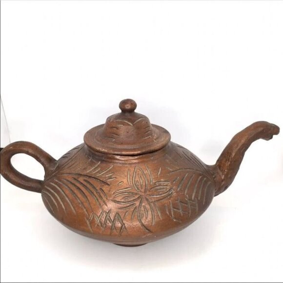 Handmade Yixing Zisha Clay Teapot Snake Spout - Picture 6 of 12